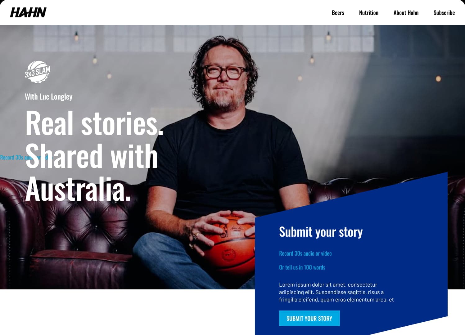 Hahn - Campaign Landing Pages